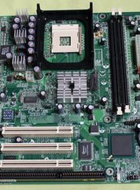 联想845主板 带ISA插槽 MS-6555主板 支持线切割控制卡 带CPU内存