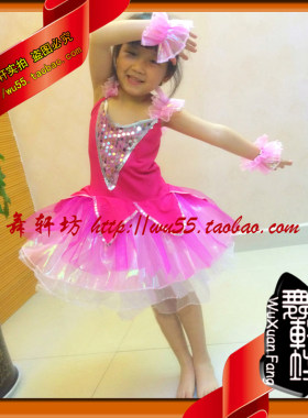 小荷风采 我和芭比 六一儿童节舞蹈演出服装 幼儿园表演比赛服饰