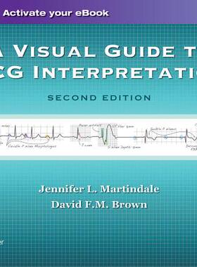 【预订】A Visual Guide to ECG Interpretation