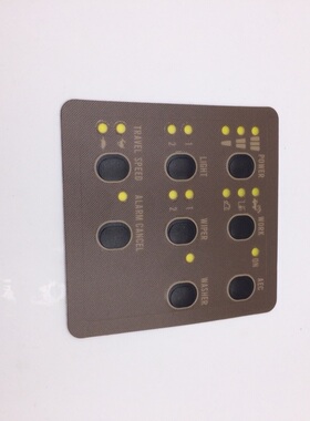 挖掘机卡特E312 320 330V1V2BCD仪表显示屏按键贴纸监视器贴配件