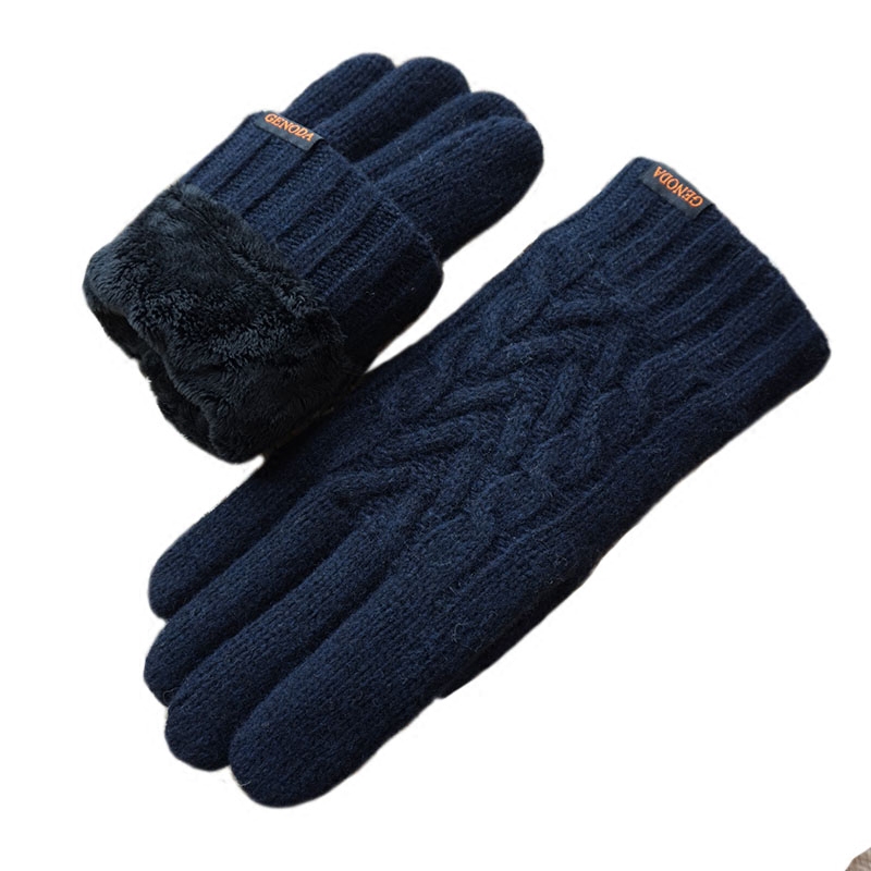 Gants pour homme GENODA    en de laine - Ref 2781499 Image 5