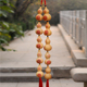 天然葫芦烙画雕刻5连串挂件福禄寿喜财家和万事兴居客厅大门挂饰