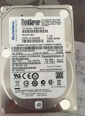联想1T ST91000640NS 1t 2.5企业级 16006516
