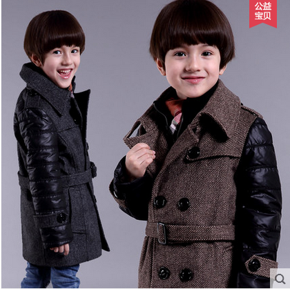 Manteau pour garcon en laine - Ref 2161439 Image 1