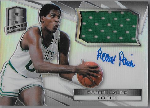 NBA球星卡 Panini 50大巨星 凯尔特人队 帕里什 球衣亲笔签字卡