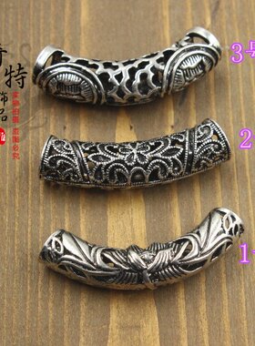 diy雕花手工佛珠弯管