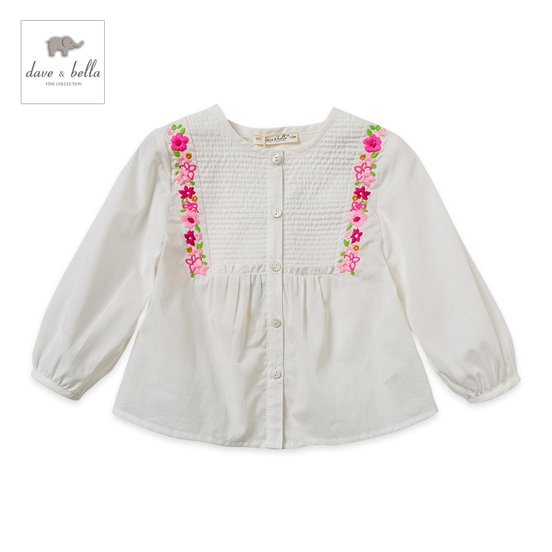 Chemise fille DAVEBELLA à manche longue - Ref 2088639 Image 1
