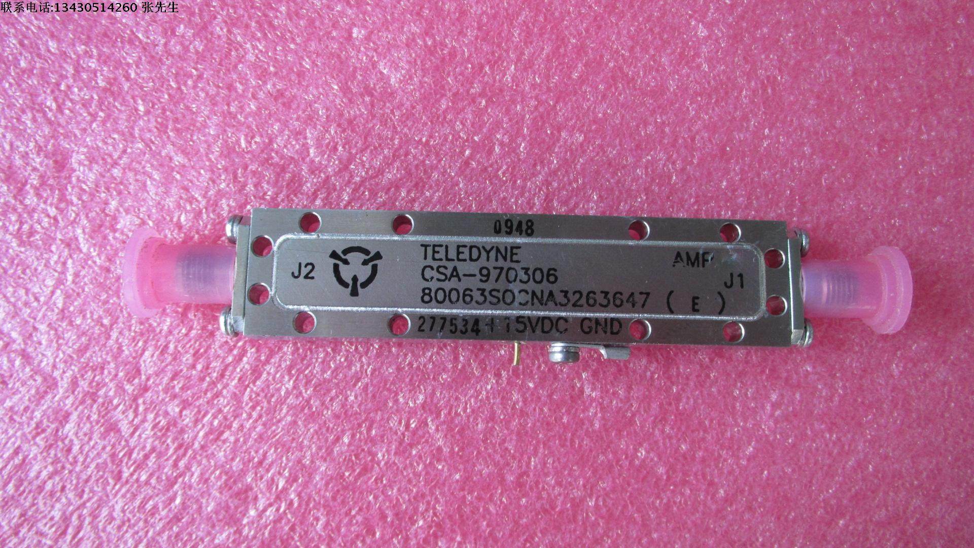 TELEDUNE 美国进口 5-18GHz 45dB SMA 低噪声放大器 射频功放
