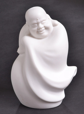 摆件陶瓷人物工艺品弥勒佛像