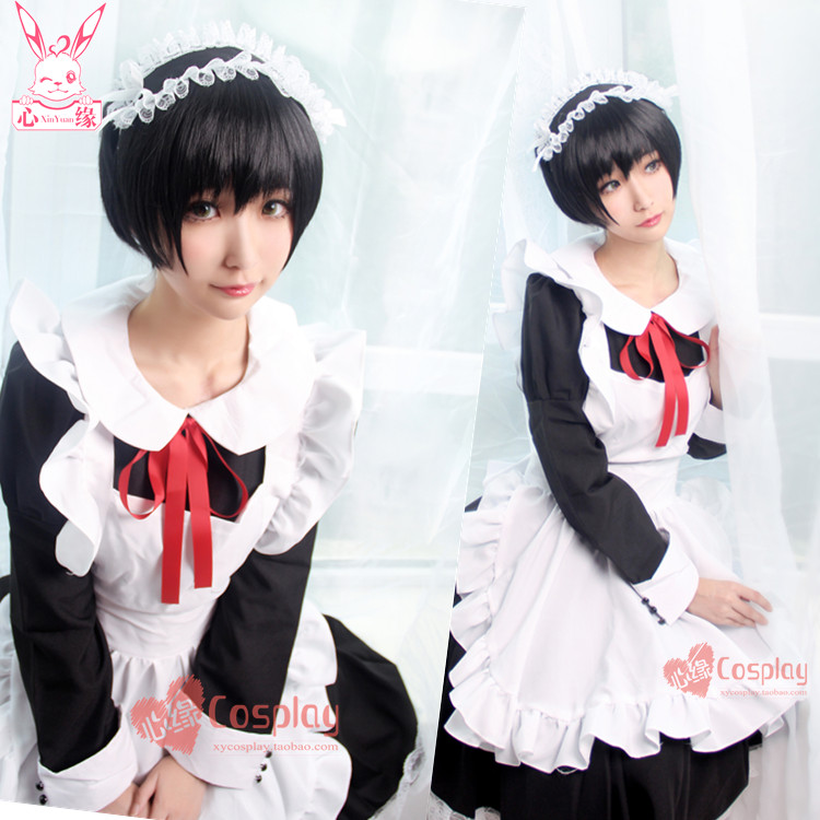 心缘cosplay 黑塔利亚本田菊愚人节本田菊女仆装cos