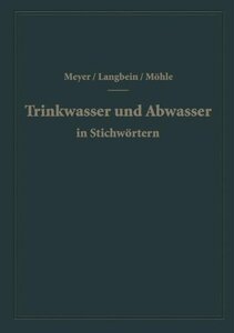 【预订】Trinkwasser Und Abwasser in Stichwortern