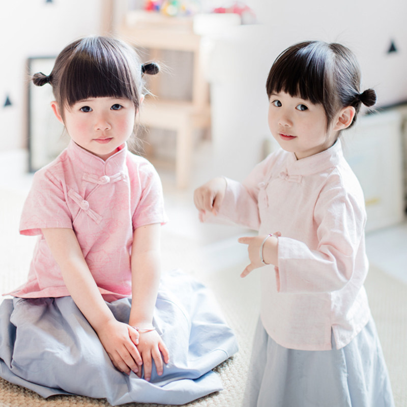 Chemise fille à manche longue - Ref 2085589 Image 1