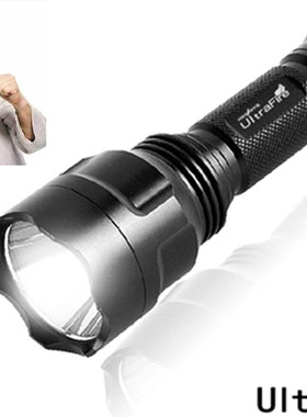 强光手电筒正品C8Q5T6LED家用可充电远射王防身户外迷你骑行装备