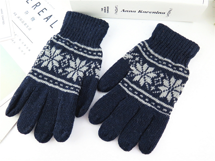 Gants pour homme en Laine Cachemire - Ref 2781647 Image 3