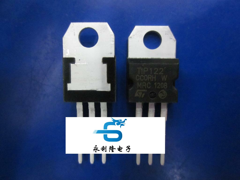 全新 TIP122 NPN TIP127 PNP 5A100V互补功率达林顿晶体管 TO-220