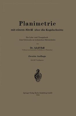 【预订】Planimetrie Mit Einem Abriss Uber Di...