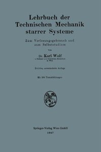 【预订】Lehrbuch Der Technischen Mechanik St...