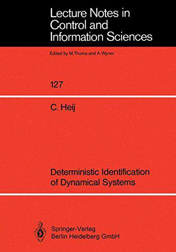 【预订】Deterministic Identification of Dyna...