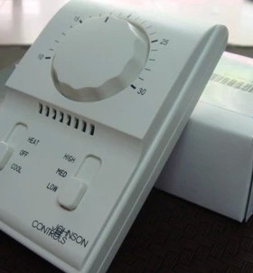 江森中央空调T2000AAC-0C0两管四管制机械式温控器风机盘管控制器