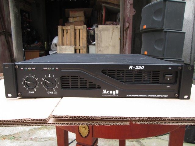 mengli专业舞台酒吧演出KTV卡拉ok音频放大器 二手后级功放机特价