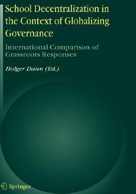 【预售】School Decentralization in the Context of Globali...