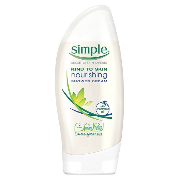 英国直送 现货 Simple 清妍 润泽保湿舒缓沐浴露 500ml
