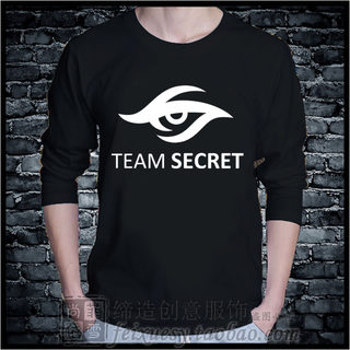 DOTA2纯棉长袖T恤ti5国际邀请赛 IG战队NAVI secret EHOME战队服