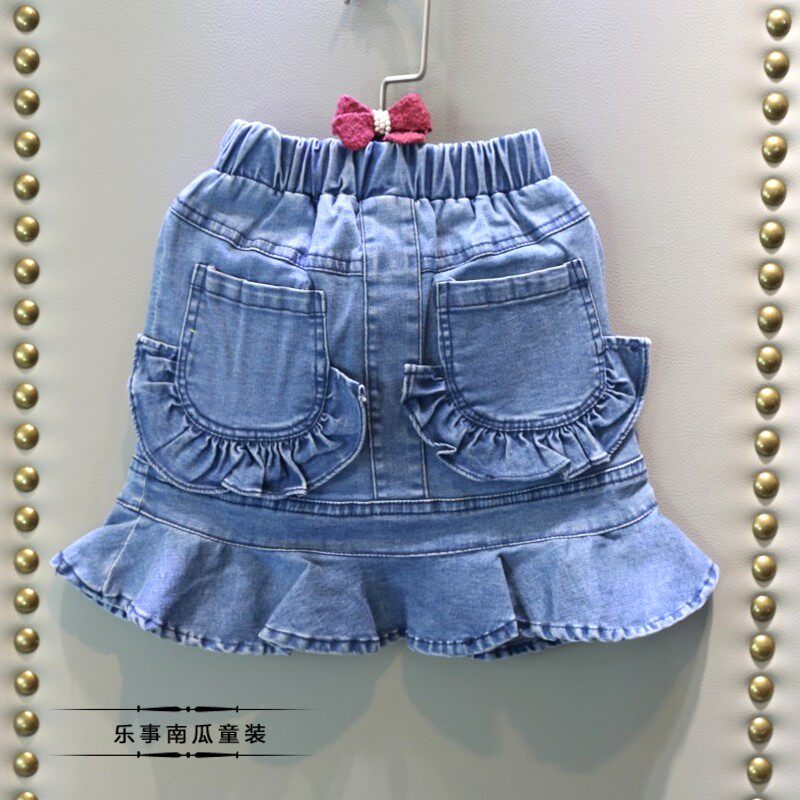 Jupe fillette en toile - Ref 2049004 Image 1