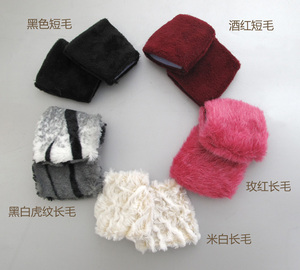 冬季骑行头盔保暖毛毛护耳/耳罩一对冬季骑行滑雪运动头盔配件