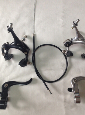 死飞车刹公路车器刹车22.2 25.4刹把铝合金夹器台湾力盟刹车器