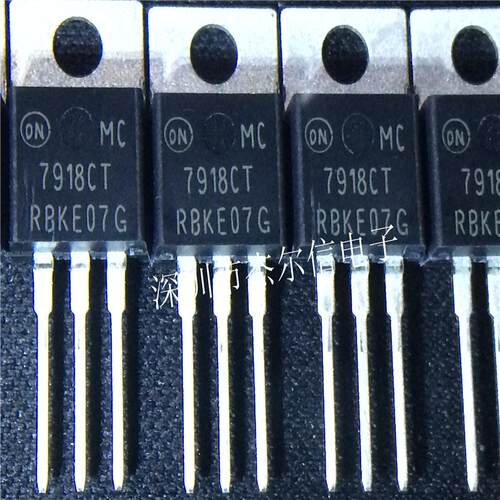MC7918CTG MC7918CT 7918CT ON TO220 全新原装正品 可直拍 出样