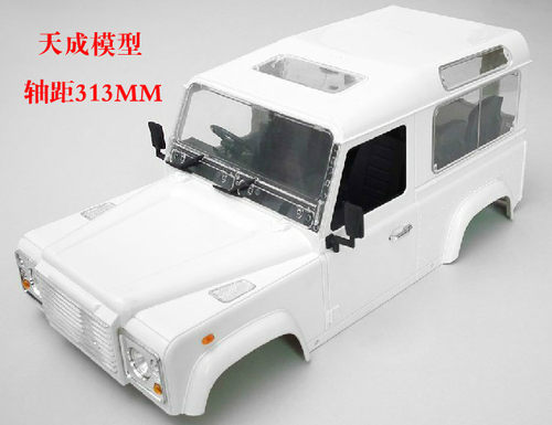 天成模型  RCRUN 1：10 仿真车 攀爬车 路虎 卫士 车壳 D90 D110