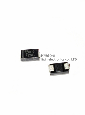MBRA160T3G 代码：B16 SMA 1A60V 肖特基二极管 全新原装现货