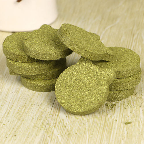 洁西 宠物兔子磨牙草饼 提摩西草砖 龙猫豚鼠兔兔磨牙 5个1包