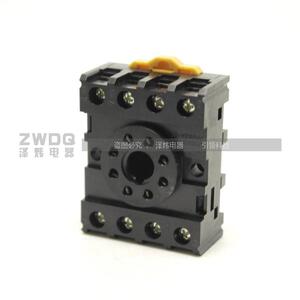。继电器底座 PF083A-E 适用于MKS2P 等小型继电器圆八脚