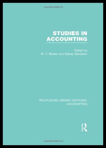 【预售】Studies in Accounting