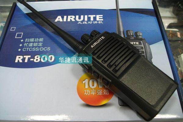 无线对讲机 艾瑞特RT800对讲机 酒店物业工厂地铁旅游 已换新包装