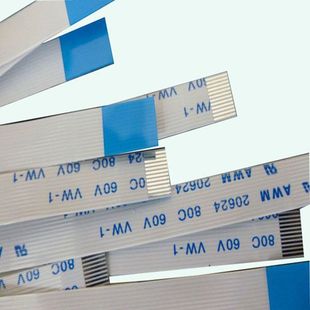 AWM 20798 80C 60V AWM20624排线 连接线15P 1.0MM间距 异面100MM