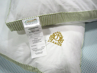柔软舒适蓬松型 外贸原单枕芯出口欧美 单人枕头芯 包邮 低矮型