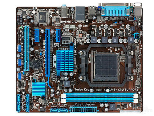 Asus/华硕 M5A78L-M LX主板支持AM3 集显D3一键加速开核 - 封面
