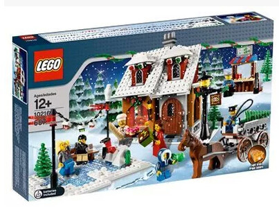 儿童益智乐高LEGO  10216 节日限定版 圣诞 冬季面包屋