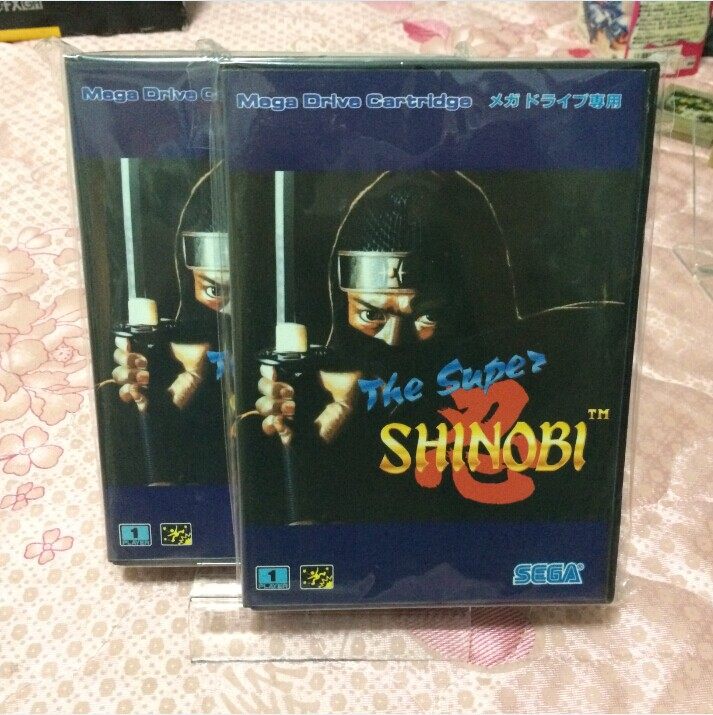 世嘉md主机适用的 正版游戏卡带 超级忍(每盘)美品