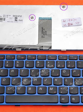 全新联想 Z470 Z475 Z375 Z370 Z370A Z470A Z475A US键盘篮框