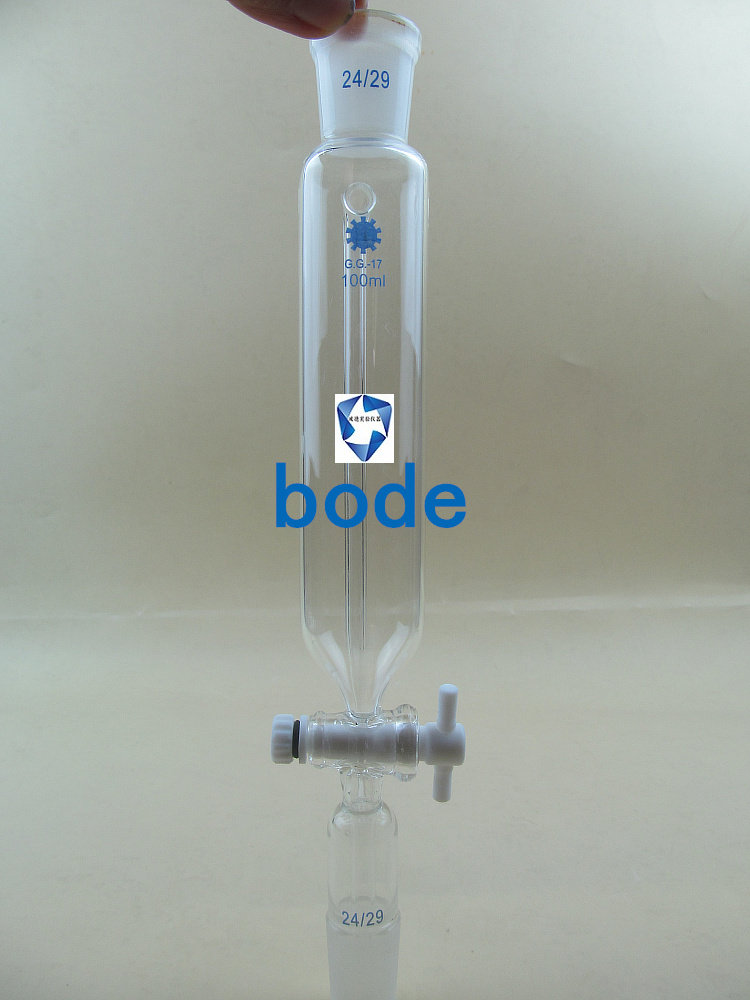 实验室用精密仪器四氟恒压滴液漏斗 四氟恒压分液漏斗 100ml