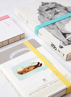 九口山笔记本束带 硅胶材质 舒适手感 手帐绑带 单根