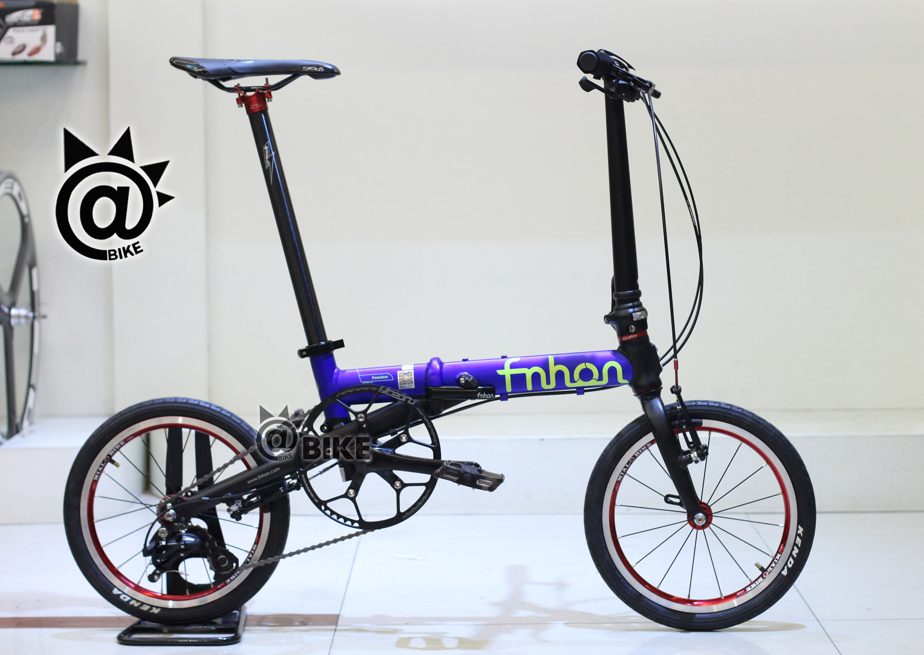 @BIKE FNHON 风行 Freedom 1402 改装 16寸 折叠 整车