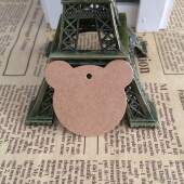 吊牌 牛皮纸标签 手工制作挂件 手绘书签 手工皂 小吊卡 空白纸卡