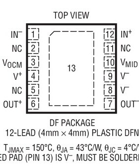 原装  LT6600CDF-10 LT6600IDF-10 LT6600-10 DFN 现货可直拍