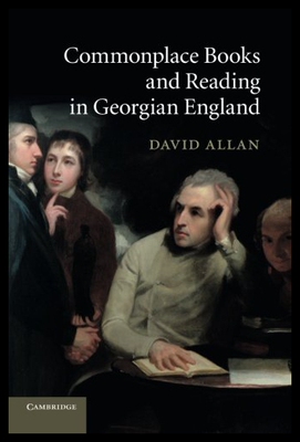 【预售】Commonplace Books and Reading in Georgian England