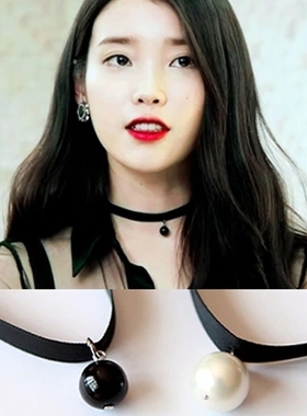 韩剧风天鹅李智恩项圈作人同款